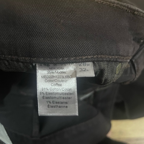 Rag and bone Fit 2 Slim Fit Jean - Picture 4 of 5